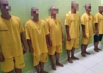 Berkas perkara seluruh tersangka masing-masing berinisial MT, S, VS, II, I, dan RT telah dilimpahkan ke Oditur Militer IV-18 Manado pada tanggal 23 Agustus 2021.(Foto: Ist)