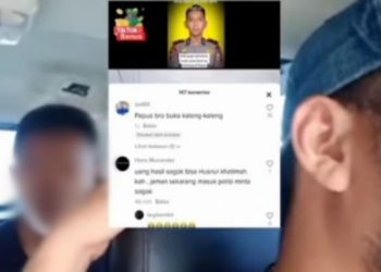 Seorang pria ditangkap karena membuat komentar menghina personel Brimob yang gugur di Papua. [Instagram @brimob_id]
