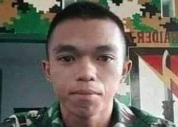 Anggota TNI AD Prada Candra Kumaralo yang bertugas di Batalyon Infanteri Raider 715/Motuliato Gorontalo diduga meninggal tak wajar. (Foto: Istimewa)