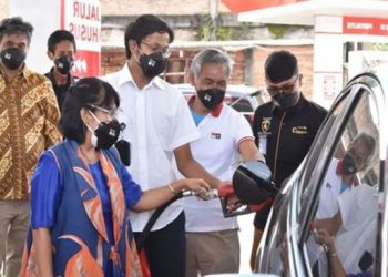 Pertamina menghadirkan Pertamax Tubro di Kecamatan Balige, Kabupaten Toba, Sumatera Utara. [Ist]