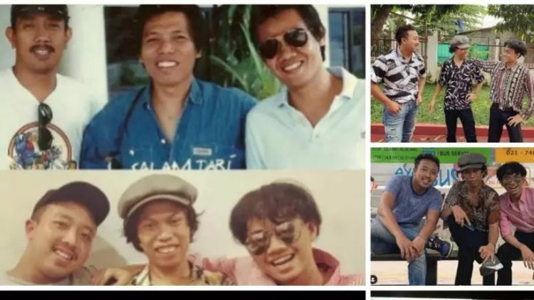 Fakta-fakta Trio Warkopi yang mengaku mirip Warkop DKI tampil di media sosial. (foto: Instagram)