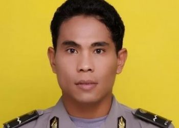 Aipda Luhut Munthe gugur saat melaksanakan tugas. [Ist]