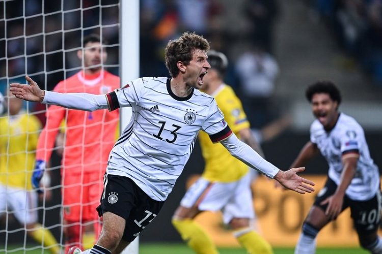 Laga Timnas Jerman vs Timnas Rumania di Kualifikasi Piala Dunia 2022 Zona Eropa. (Foto: Twitter/@dfb_team_en)
