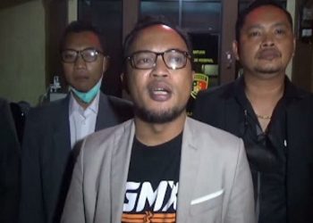 Rohman Hidayat, kuasa hukum Yosef menjelaskan soal pemeriksaan ke-13 kali yang dijalani kliennya. (Foto: iNews/YUDY HERYAWAN JUANDA)