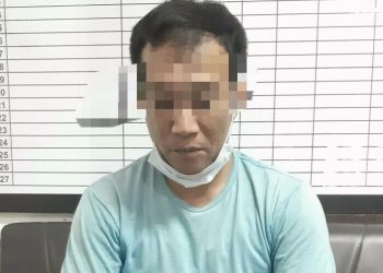 Foto pelaku Aseng yang diringkus Polisi.