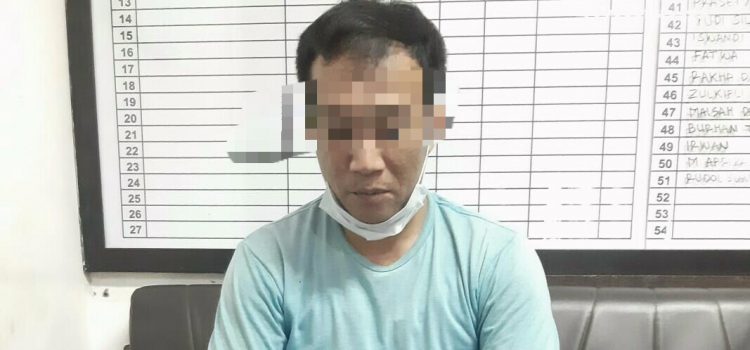 Foto pelaku Aseng yang diringkus Polisi.