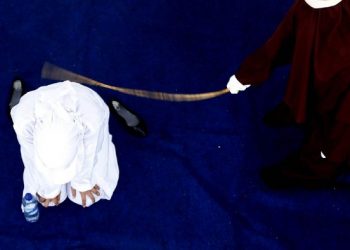 Ilustrasi hukuman cambuk (Foto: ANTARA FOTO/IRWANSYAH PUTRA)