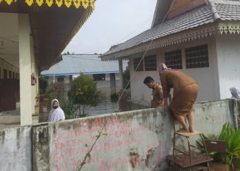 Foto: Banjir di Pekanbaru (Raja-detikcom)