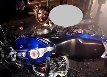 Kecelakaan Maut di Jalinsum, Ibu dan dan Anak Tewas (Foto: iNews/Ulil Amri)