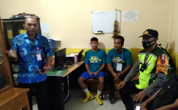 Panitia pelaksana (Panpel) cabang olahraga tinju PON XX Papua 2021 meminta maaf atas kericuhan yang terjadi antara atlet dengan relawan di GOR Cenderawasih, Jumat (8/10/2021). (Foto: MNC/Chanry Andrew)