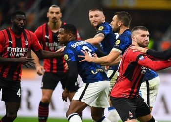 AC Milan harus puas berbagi satu poin dengan Inter Milan pada laga lanjutan Liga Italia 2021-2022 di Stadion San Siro, Senin (8/11/2021) dini hari WIB. Laga bertajuk Derby della madonnina ini berakhir dengan skor 1-1 / Foto: Instagram AC Milan