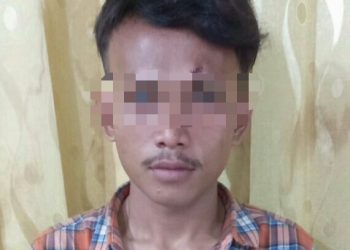 Foto pelaku curanmor yang diamankan Polisi.