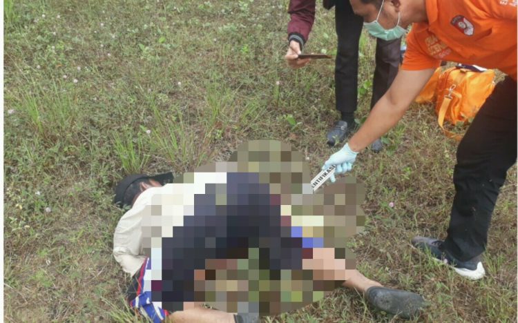 Tim Inafis Polres Sergai saat olah TKP.