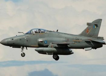 Jet Tempur Hawk Malaysia Jatuh di Penang, Satu Pilot Tewas. FOTO/RMAF