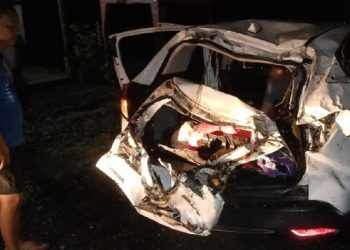 Tanah Longsor di Jalan Medan-Berastagi Sumut, 1 Mobil Ringsek Tertimpa (Foto: dok Istimewa)