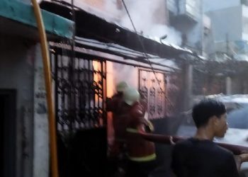 Foto: Kebakaran di Tambora Jakbar (dok.ist)