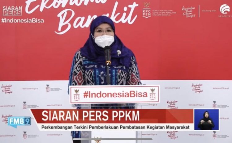 Juru Bicara Vaksinasi Covid-19 Kemkes, Siti Nadia Tarmizi memastikan kabar 4 orang terpapar Omicron tidak benar. (Foto: Istimewa)