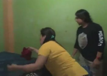 Tim gabungan menggerebek sejumlah pasangan yang sedang asyik mesum di hotel, wisma, dan kos di Kota Palopo, Sulawesi Selatan. Foto/iNews TV/Nasruddin Rubak