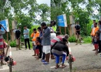 Momen Haru Saudara Kandung Beda Negara, Bertemu di Perbatasan Indonesia-Timor Leste (TikTok)