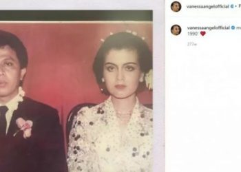 Foto lawas almarhum Ibunda Vanessa Angel (foto: instagram)