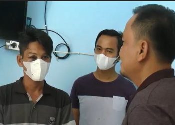 Rico pelaku pencurian di rumah warga di Prabumulih ditangkap dan ditembak polisi. (Foto: Berrie B)