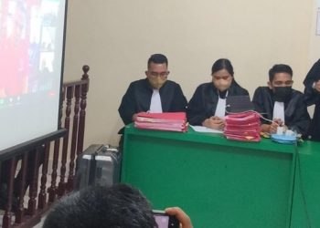 Sidang kasus narkoba di PN Tanjungbalai (Perdana/detikcom)