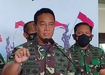 Panglima TNI, Jenderal TNI Andika Perkasa. [Dok.Antara]