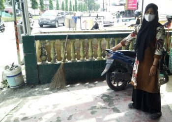 Foto: Lokasi penemuan mayat di Medan (Datuk Haris-detik)
