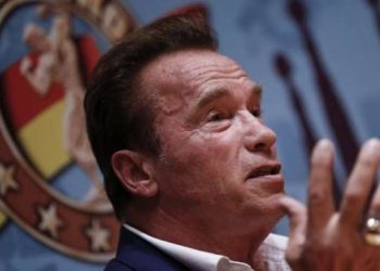 Arnold Schwarzenegger. [PAU BARRENA / AFP]