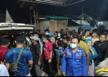 Lima karyawan PT Kurnia Tunggal (KT) yang bekerja sebagai buruh kopra ditemukan tewas di dalam kapal tug boat, Minggu (23/1/2022). (Ist)