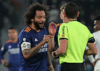 Kritik Wasit, Marcelo Dilarang Tampil di 3 Pertandingan Real Madrid. Foto: The Sun