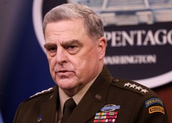 Ketua Gabungan Kepala Staf Tentara Amerika Serikat, Jenderal Mark Milley. (Foto: Reuters)