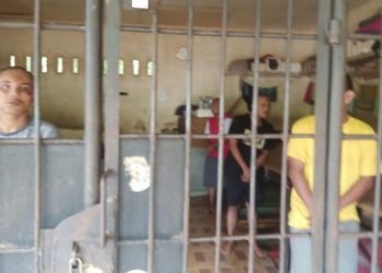 Kondisi Kerangkeng Manusia di Rumah Bupati Langkat. [Ist]
