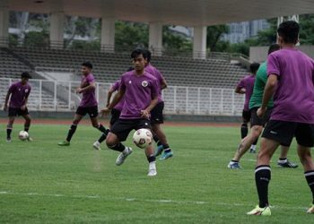 Timnas Indonesia Batal Ikut Piala AFF U-23 Setelah 7 Pemain Positif Covid-19. Foto: PSSI