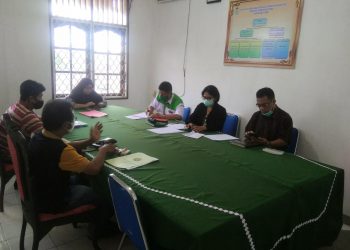 Sidang putusan sengketa konsumen di BPSK Kota Pematangsiantar, antara Wahyu Nurdin melawan Rumah Sakit Vita Insani Kota Pematangsiantar.