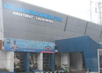 Gedung Direktorat Lalu Lintas Polda Sumatera Utara di Jalan Putri Hijau Medan. (Foto: Dok Polda Sumut)