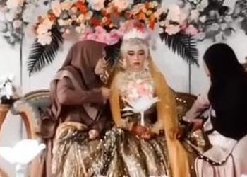 Foto: Viral mempelai wanita ditinggal kabur pengantin pria di Dompu, NTB (Dok. Istimewa)