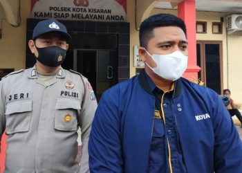 Kapolsek Kota Kisaran, Iptu Joy Ananda Putra Sianipar (Perdana/detikcom)