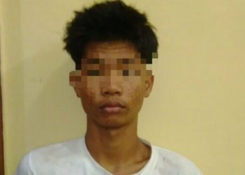 Foto pelaku curat yang diamankan Polisi.