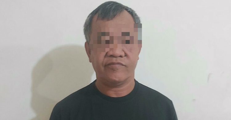 Foto pelaku yang ditangkap Polisi.