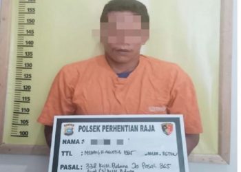 RP nekat membunuh selingkuhannya Lasmaria Sinaga (25), warga Desa Pangkalan Siata Kecamatan Pangkalan Susu Kabupaten Langkat, Sumatera Utara. (Ist)
