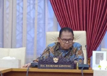 Ketua DPRD Sumut Baskami Ginting terpapar Covid-19. (ANTARA/Andika Syahputra)