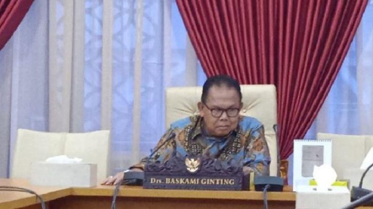 Ketua DPRD Sumut Baskami Ginting terpapar Covid-19. (ANTARA/Andika Syahputra)