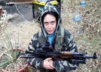 Irina Starikova, sniper wanita terkenal Rusia, ditangkap pasukan Ukraina selama invasi Moskow. Foto/The Times