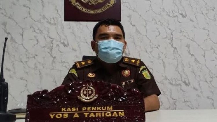 Kasi Penkum Kejati Sumut Yos A Tarigan menyampaikan empat tersangka kasus korupsi dana Covid-19 di Samosir ditahan di Rutan Tanjung Gusta Medan. (Foto: ist)