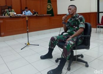Sidang Kolonel Inf Priyanto (Foto: Wilda Hayatun Nufus/detikcom)