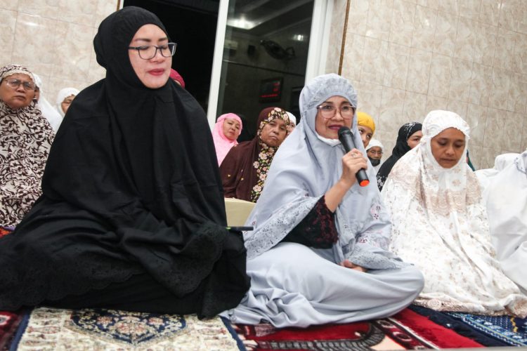 Plt. Wali Kota Pematangsiantar, dr. Susanti Dewayani, Sp.A saat memberikan kata sambutan.