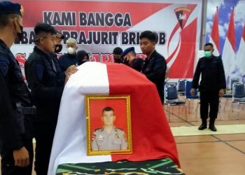 Ipda Imam gugur saat bertugas (Foto iNews)