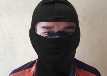 Foto terduga pelaku pembunuhan yang diamankan Polisi.