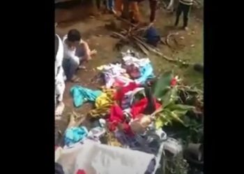 Istri di Cianjur diusir warga karena memiliki 2 suami. (Foto: iNews/Andi Ichsyan)